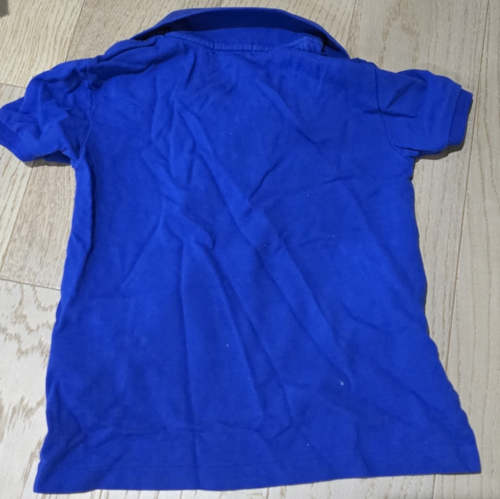 Polo by Ralph Lauren Blue Boys Polo Shirt - Picture 5 of 5